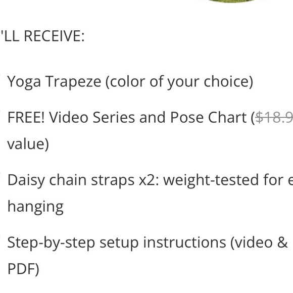 YogaBody Trapeze Set - Picture 3 of 5